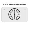 4 X 7 Aluminum License Plate  Thumbnail