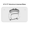 4 X 7 Aluminum License Plate  Thumbnail