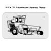 4 X 7 Aluminum License Plate  Thumbnail