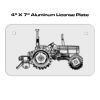 4 X 7 Aluminum License Plate  Thumbnail