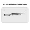 4 X 7 Aluminum License Plate  Thumbnail