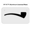4 X 7 Aluminum License Plate  Thumbnail