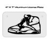 4 X 7 Aluminum License Plate  Thumbnail