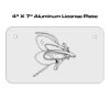 4 X 7 Aluminum License Plate  Thumbnail