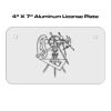 4 X 7 Aluminum License Plate  Thumbnail