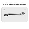 4 X 7 Aluminum License Plate  Thumbnail