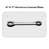 4 X 7 Aluminum License Plate  Thumbnail