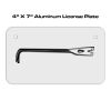 4 X 7 Aluminum License Plate  Thumbnail