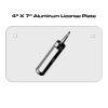 4 X 7 Aluminum License Plate  Thumbnail