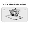 4 X 7 Aluminum License Plate  Thumbnail