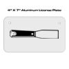 4 X 7 Aluminum License Plate  Thumbnail