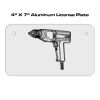 4 X 7 Aluminum License Plate  Thumbnail