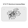 4 X 7 Aluminum License Plate  Thumbnail