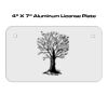 4 X 7 Aluminum License Plate  Thumbnail