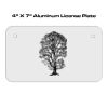 4 X 7 Aluminum License Plate  Thumbnail
