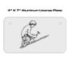 4 X 7 Aluminum License Plate  Thumbnail