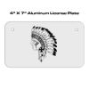 4 X 7 Aluminum License Plate  Thumbnail
