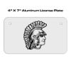 4 X 7 Aluminum License Plate  Thumbnail