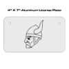 4 X 7 Aluminum License Plate  Thumbnail