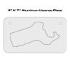 4 X 7 Aluminum License Plate  Thumbnail