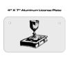 4 X 7 Aluminum License Plate  Thumbnail
