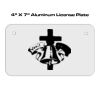 4 X 7 Aluminum License Plate  Thumbnail