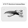 4 X 7 Aluminum License Plate  Thumbnail