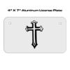 4 X 7 Aluminum License Plate  Thumbnail