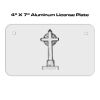 4 X 7 Aluminum License Plate  Thumbnail