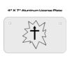 4 X 7 Aluminum License Plate  Thumbnail