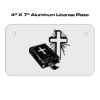 4 X 7 Aluminum License Plate  Thumbnail