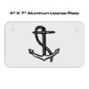 4 X 7 Aluminum License Plate  Thumbnail