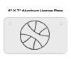 4 X 7 Aluminum License Plate  Thumbnail