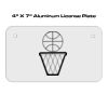4 X 7 Aluminum License Plate  Thumbnail