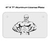 4 X 7 Aluminum License Plate  Thumbnail