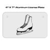 4 X 7 Aluminum License Plate  Thumbnail