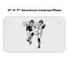 4 X 7 Aluminum License Plate  Thumbnail