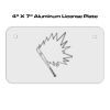 4 X 7 Aluminum License Plate  Thumbnail