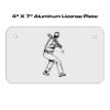 4 X 7 Aluminum License Plate  Thumbnail