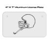 4 X 7 Aluminum License Plate  Thumbnail