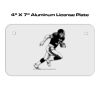 4 X 7 Aluminum License Plate  Thumbnail