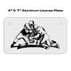 4 X 7 Aluminum License Plate  Thumbnail