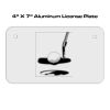 4 X 7 Aluminum License Plate  Thumbnail