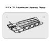 4 X 7 Aluminum License Plate  Thumbnail