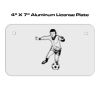 4 X 7 Aluminum License Plate  Thumbnail