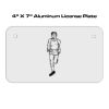 4 X 7 Aluminum License Plate  Thumbnail