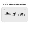 4 X 7 Aluminum License Plate  Thumbnail