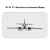 4 X 7 Aluminum License Plate  Thumbnail