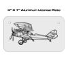 4 X 7 Aluminum License Plate  Thumbnail
