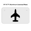 4 X 7 Aluminum License Plate  Thumbnail